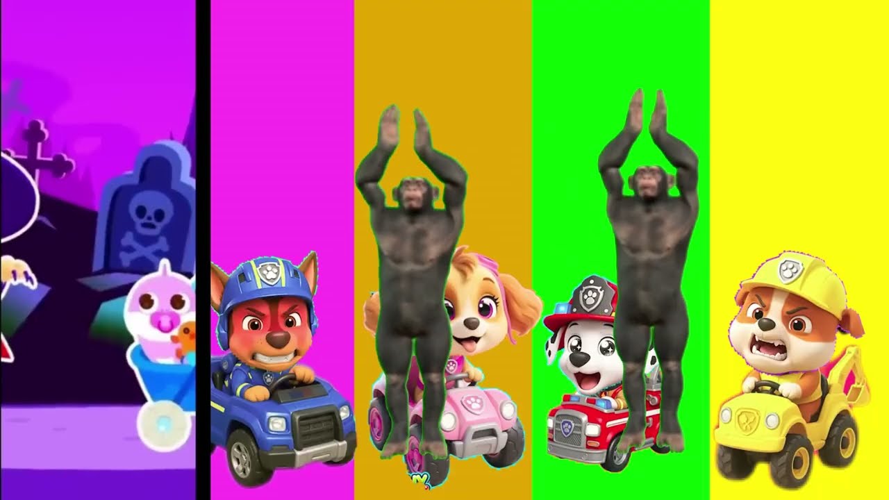 Wrong eyes👀 NEW EPISODES/ Sheriff Labrador x Rocky & BabyBoss Puzzle Wrong HeadsEYE PUZZLE WORLD