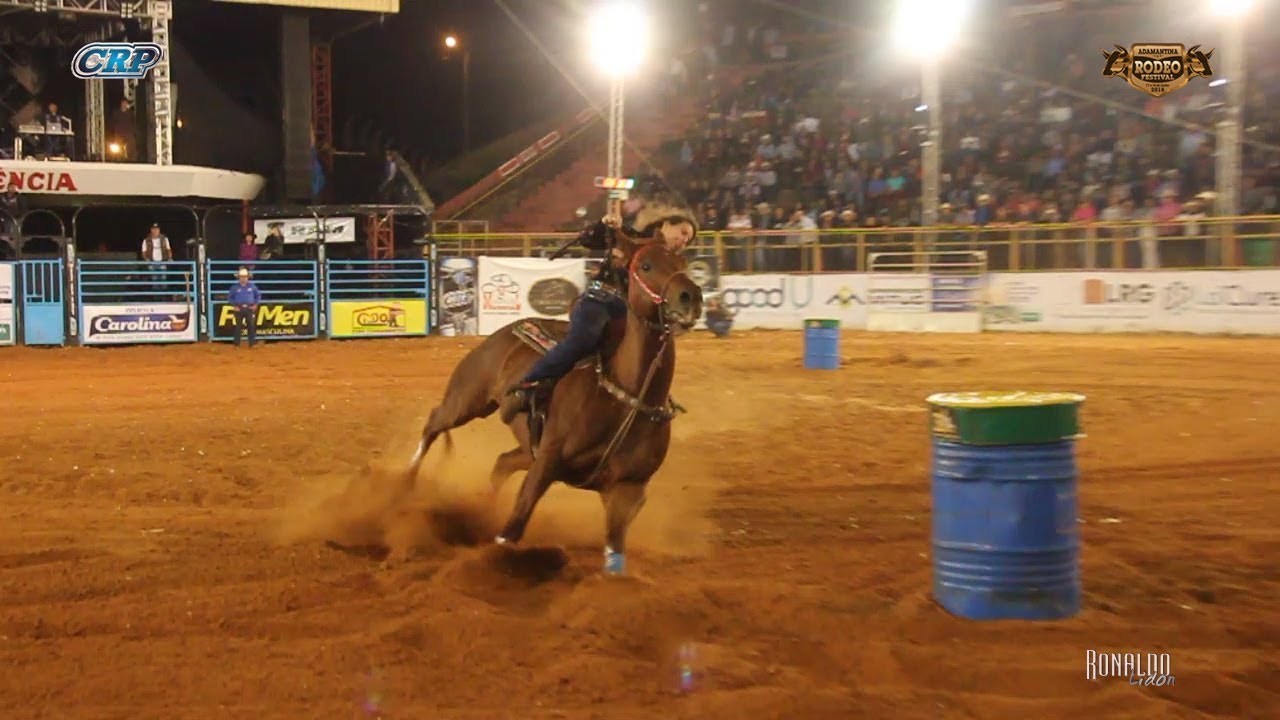 Adamantina Rodeo Festival 2018 - 3 TAMBORES / CAMPEÃ cavalos de raça