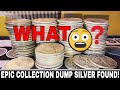 EPIC Silver Found!  90 Percent Collection Dump - Rolls of Silver!