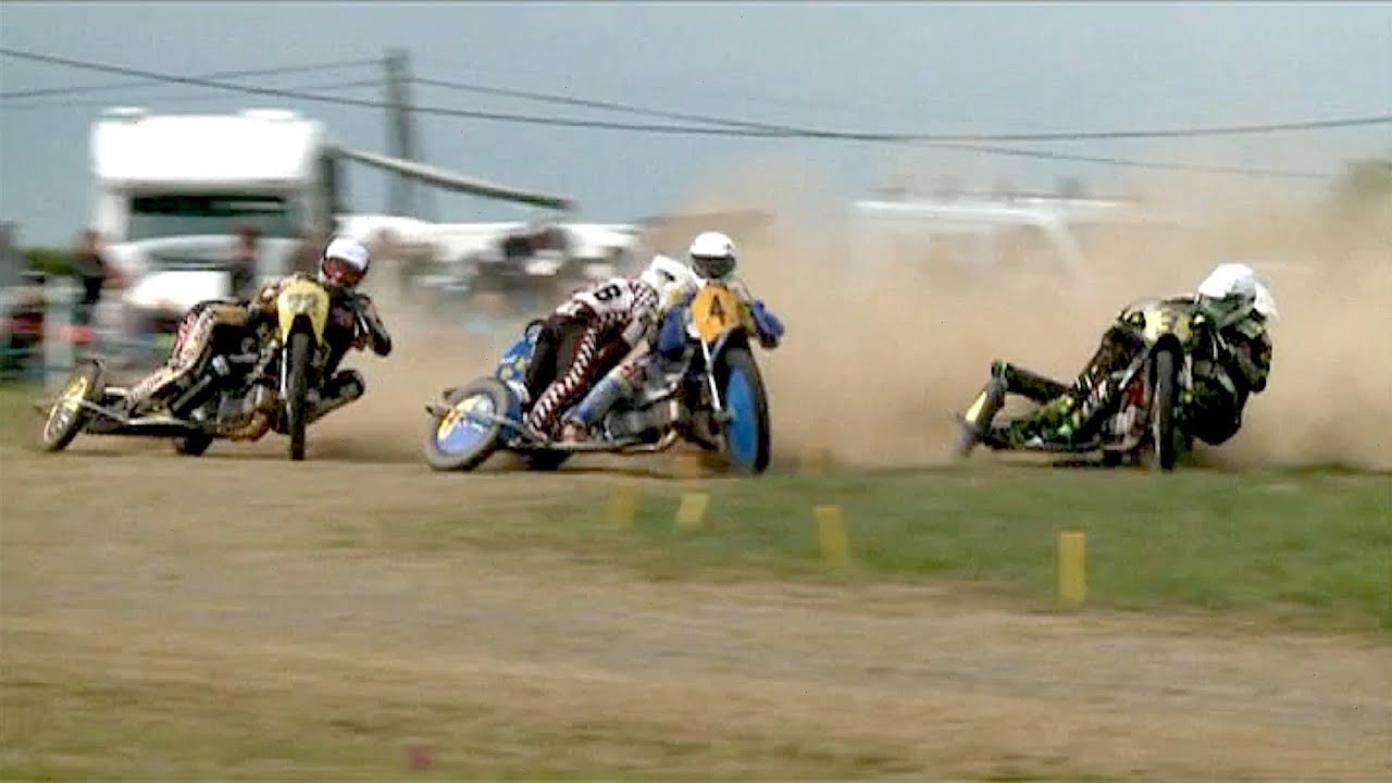 HOT HEAT 9 - 2018 BRITISH GRASSTRACK CHAMPIONSHIPS - 500cc SIDECARS