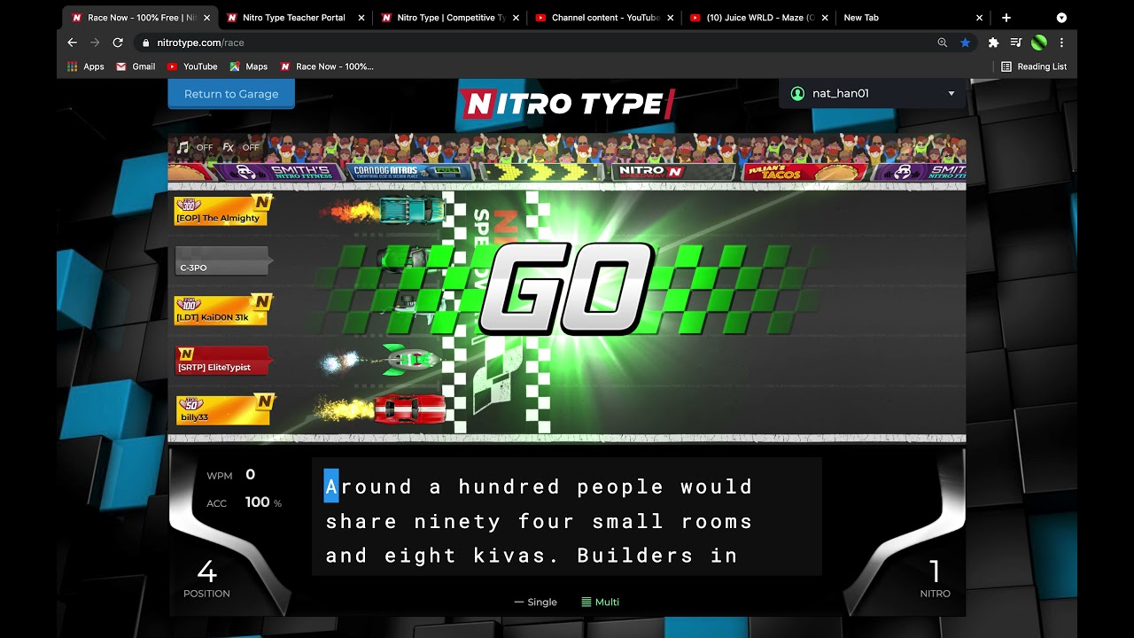 Nitro Type Racing YouTube