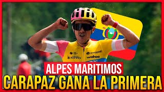 RICHARD CARAPAZ ARRASA en los ALPES - Resumen