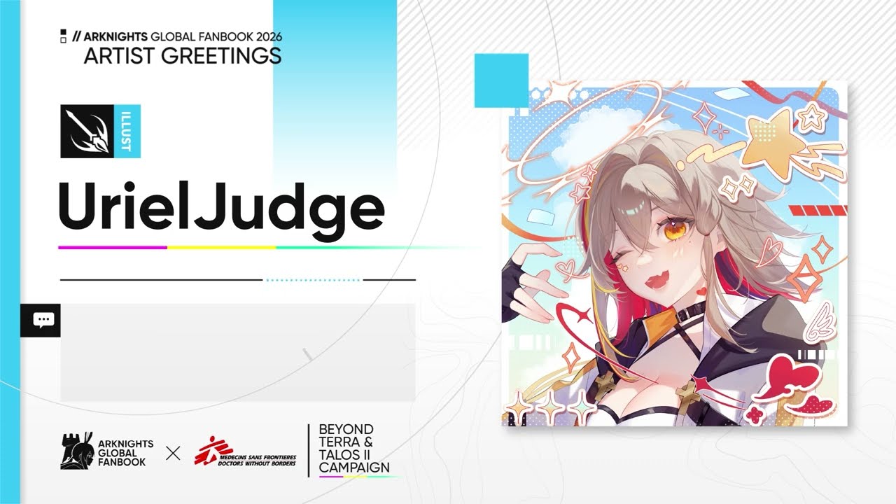 Arknights Global Fanbook 2026 Artist Greetings 01 - YouTube