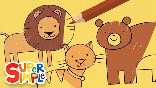 Famous Drawing And Coloring Animals | + More Drawing For Kids | Watch & Learn Profile