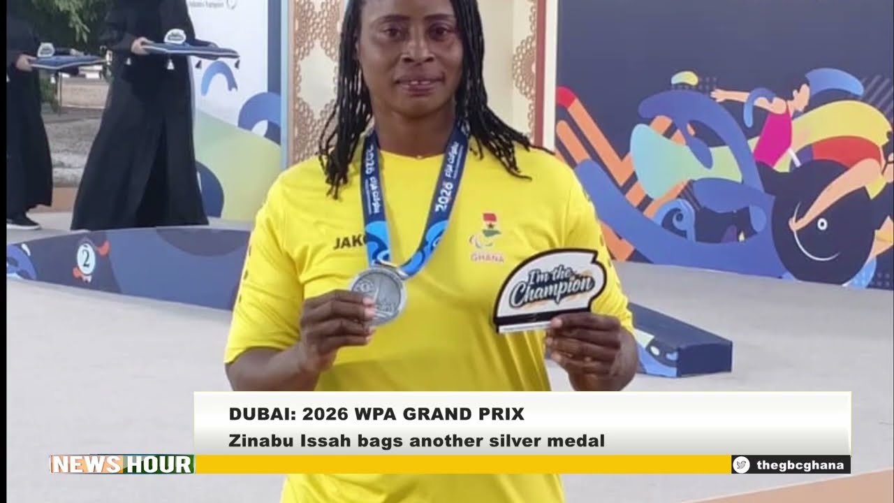 DUBAI: ZINABU ISSAH BAGS ANOTHER SILVER MEDAL AT DUBAI 2026 WPA GRAND PRIX