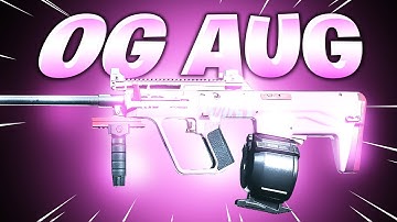 the OG AUG LOADOUT IN WARZONE (Best Aug Class Setup) Cold War Warzone Best Mw Aug Loadout