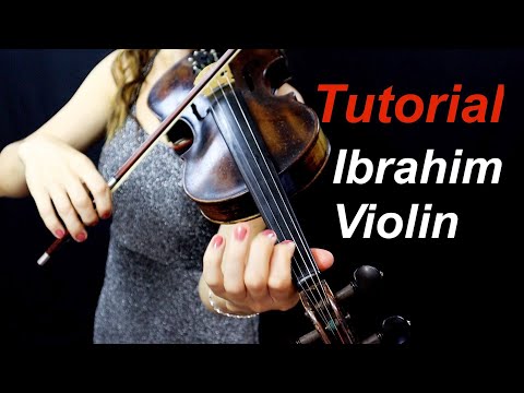 Sad Ibrahim VIOLIN /TUTORIAL Muhteşem Yüzyıl, The Magnificent Century/ BACKING TRACK+SCORE !!!