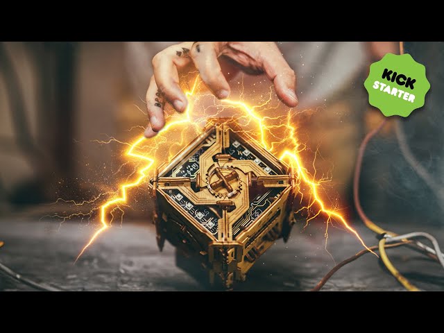 This Puzzle Box is CRUSHING Kickstarter!! - Tesla Puzzle Box