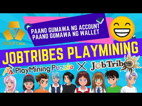 Paano gumawa ng account sa Jobtribes Playmining - Paano gumawa ng wallet sa Playmining