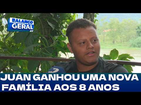 Dia Nacional da Adoção: Juan ganhou uma nova família aos 8 anos