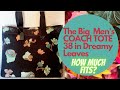 The BIG COACH TOTE 38 from the Men&#39;s Line in DREAMY LEAVES | Unboxing and What Fits?