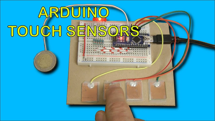 Making A Capacitive Proximity Sensor With Electric Paint 