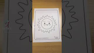 Coloring the ✨FREE✨ Happy Sun Coloring Page from ColoringPagesAndMore.com Profile
