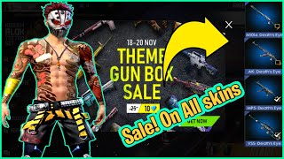 SALE! ON ALL THEME GUN SKINS DEATHS EYE SKINS 200 CRATES OPENING