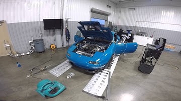 FAB9Tuning Manifold w/ EFR 6258 Turbo @ 350HP Miata