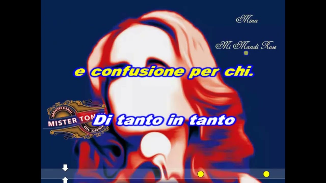 Mina - Mi Mandi Rose KARAOKE