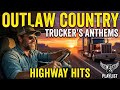 Best Outlaw Country Bar Vibes 🍺 Ultimate Songs for Truck Stops