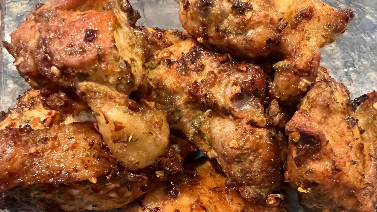 Easy chicken thigh air fryer recipe YouTube