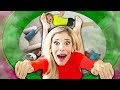 Found Game Master Lair Room Hidden inside Secret Tunnel in Our House! | Rebecca Zamolo