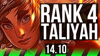 TALIYAH vs VIEGO (JGL) | Rank 4 Taliyah, 8/1/11, Rank 8, Dominating | EUW Challenger | 14.10