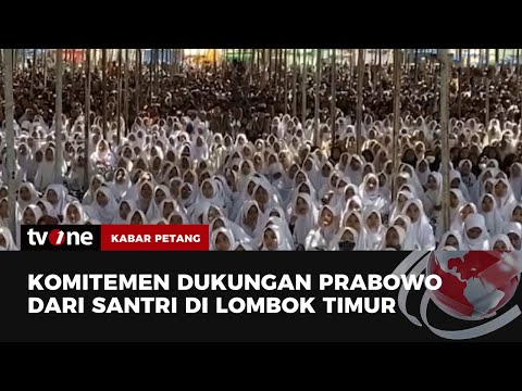 Ribuan Santri di Lombok Timur Deklarasi Dukung Prabowo-Gibran | Kabar Petang tvOne
