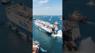 Mive Car Carrier Ship Suffers A Major Tragic Accident