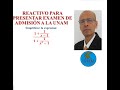 SIMPLIFICACIÓN DE EXPRESIONES RACIONALES. ÁLGEBRA. UNAM. REACTIVOS PARA EXAMEN DE ADMISIÓN. Simplif