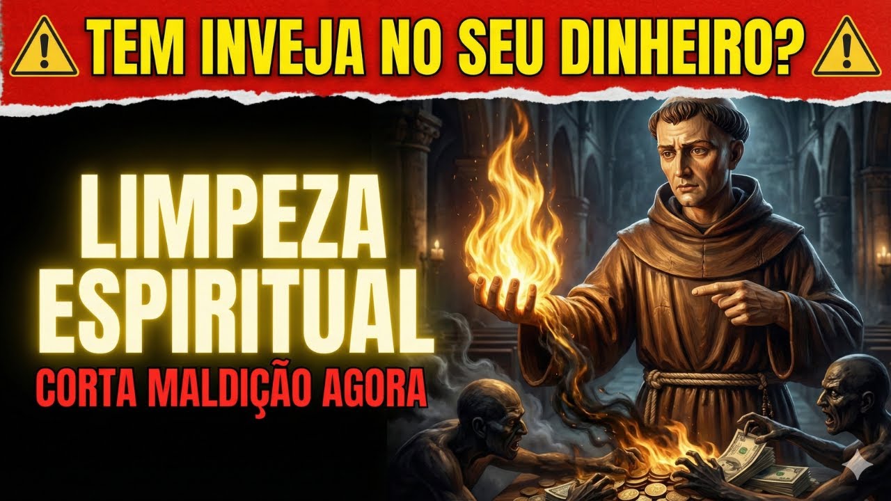 🕯️ TEM INVEJA NO SEU DINHEIRO? Limpeza Espiritual de 6 Minutos (Corta Maldição e Miséria)