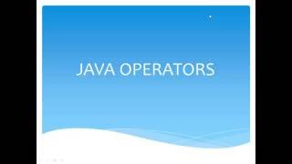 #3 Introduction to Java Programming Part 3