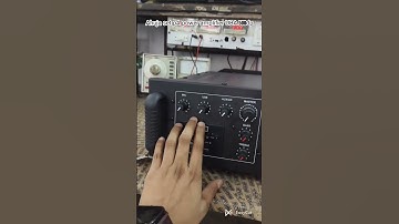 Ahuja set ahuja PA Power amplifier UBA 500dp #2025 tranding video viral video