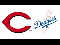 Reds @ Dodgers. Game 3. 3 Game Series. MLB the Show 25.