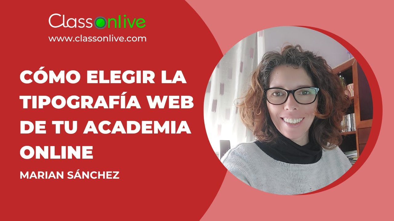 Cómo elegir la tipografía web de tu academia online - YouTube