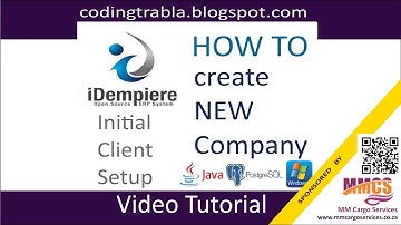 Idempiere ERP:  create new company ( initial client setup ) byAO