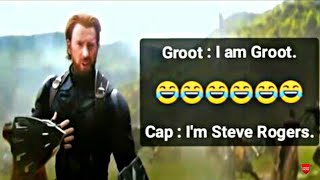 Captain America Meets Groot in Wakanda Battle Scene | I am Groot | I am Steve Rogers\nCaptain America