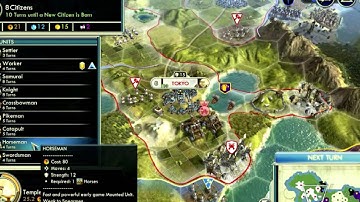 Civilization 5 - Mid-game Tutorial (Part 2 of 5)
