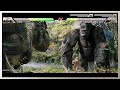 Kong Vs Vastatosaurus Rex With Healthbars 