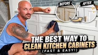 The Best Way to Clean Kitchen Cabinets (Fast & Easy!)