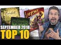 Top 10 hottest board games: September 2018 Top 10 hottest board games: September 2018