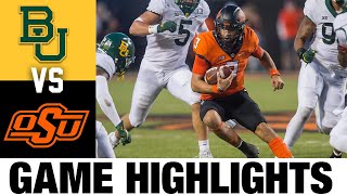 #21 Baylor vs #19 Oklahoma State | Week 5 | 2021 College Football