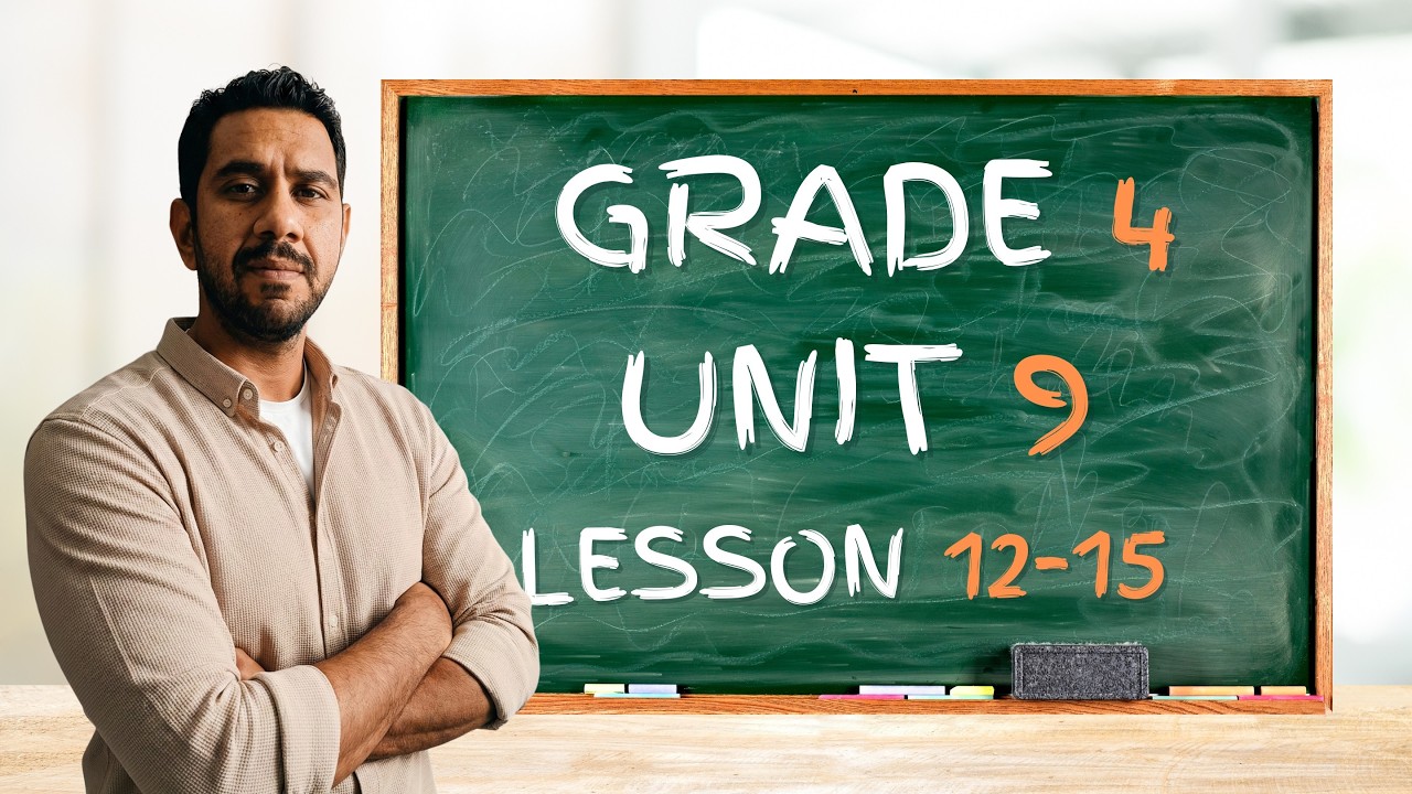 Grade 4 | الصف الرابع | Equivalent Fractions - Multiply by Whole | MATH | Unit 9 | Lessons 12-15