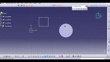 Catia V5  Part Design  Sketcher User selection Filter
