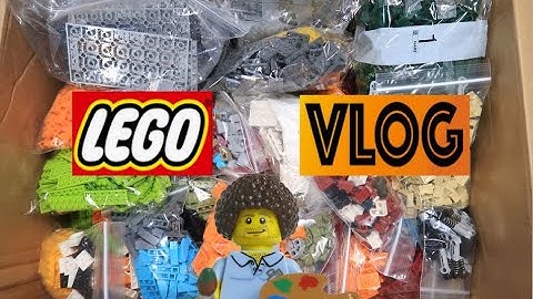 LEGO VLOG #95 / Rebuilding Minifigures / Clearing Up Accessories Drawers / Bricklink Order EXPLOSION