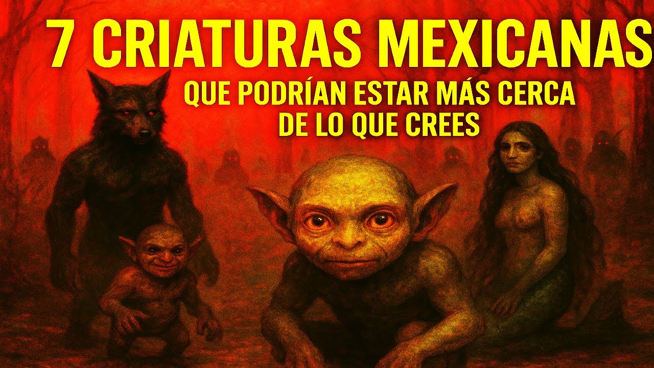 7 CRIATURAS MEXICANAS que podrían estar más cerca de lo que crees | 