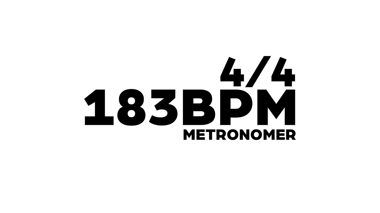 183 BPM Metronome