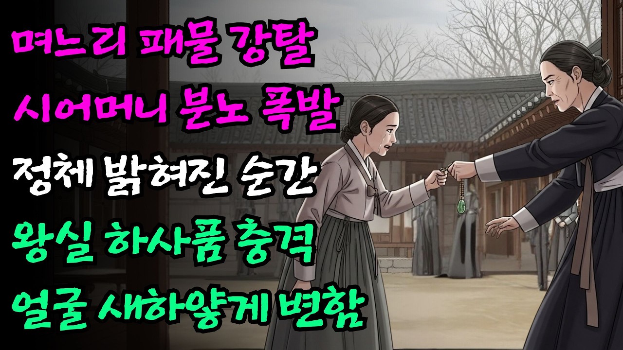 며느리를 도둑으로 몰아 내쫓은 시어머니, 훗날 암행어사가 된 아들이 밝혀낸 충격적인 진실과 최후 | 조선야사 실화