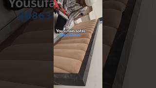 Luxury Headboard Making & Installation Process 🛏️✨ | Bedroom Makeover Shorts #bedroomdesign