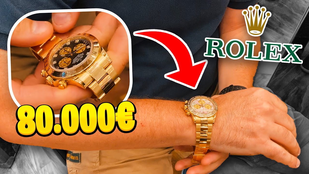 REGALO un ROLEX a MIO PAPÀ da 80.000 EURO! *ASSURDO* - YouTube