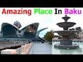 Azerbaijan Baku Beauty Beside Caspian Sea - Travel Vlog