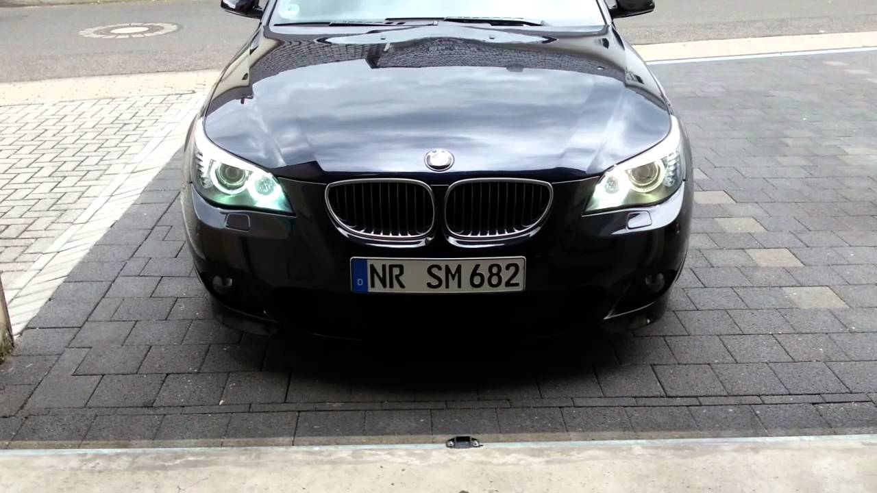 BMW e60 Xenon Standlicht links 6000K rechts 5000K YouTube