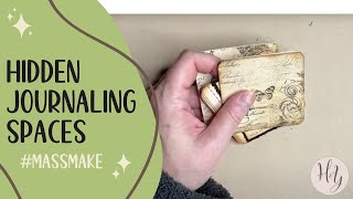 Beginner Junk Journal Tutorials Hidden Journaling Spots